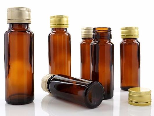 রাবার স্টপার ওরাল লিকুইড বোতল 20ml ফার্মাসিউটিক্যাল অ্যাম্বার পেট