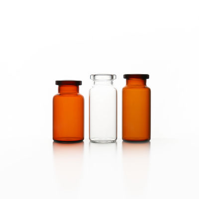 কাস্টমাইজড স্বচ্ছ কাচের টিউব শিশির ক্ষমতা 1ml-10ml