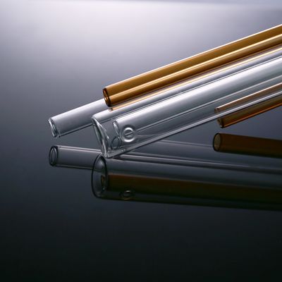 অ্যাম্বার খালি টেস্ট টিউব 1ml-20ml ক্লিয়ার গ্লাস টিউব OEM