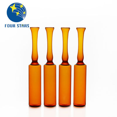 নিম্ন প্রবাহ প্রতিরোধের খালি গ্লাস Ampoules সহজ খোলা শেষ