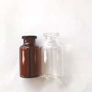 ফার্মাসিউটিক্যাল জীবাণুমুক্ত খালি শিশি 30ml রাবার স্টপার ক্লিয়ার গ্লাস শিশি