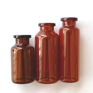 ছোট অ্যাম্বার গ্লাস টিউব শিশি 2ml-50ml AQL স্তর