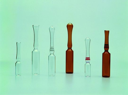 পেট ইনজেকশন 40ml খালি Ampoule বোতল অ্যাম্বার